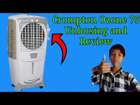 Crompton ozone 75 air cooler unboxing