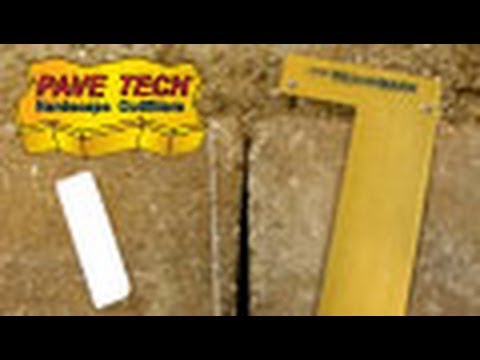 Part of a video titled WedgieMARK™ | PAVE TECH - Hardscape Outfitter - YouTube