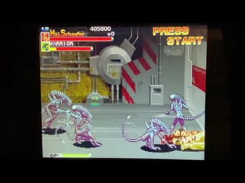 Capcom Alien Vs Predator Arcade Overview   HD 1080p