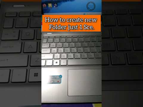 Create folder shortcut key Laptop/Pc #shorts #newfolder #keyboardtricks #viralshort