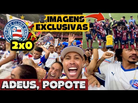 🔥VLOG: SPORT É SERIE B: BAHIA 2x0 SPORT, GOLS, MELHORES MOMENTOS, FESTA DA TORCIDA DO BAHIA