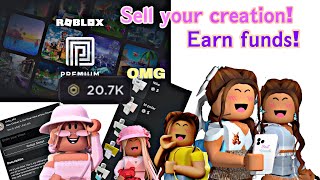 HOW TO SELL CLOTHES ON ROBLOX! *MOBILE TUTORIAL*
