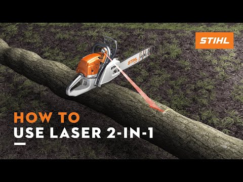 STIHL Laser 2-in-1 | Felling direction indicator and cutting guide | That's why