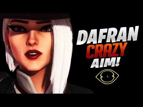 Dafran Crazy Aim On Tracer & Ashe! - Overwatch