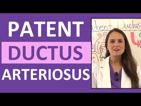 Patent Ductus Arteriosus Nursing Lecture | Pediatric NCLEX Review