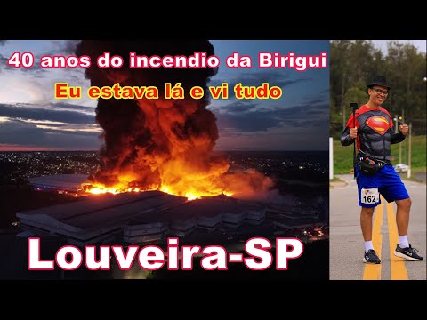 40 anos do Incendio da Birigui em Louveira -  Historia contada por quem viveu  perto do local