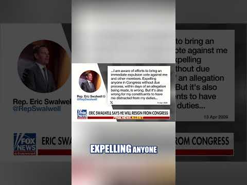 BREAKING: Eric Swalwell resigns from Congress #shorts #short #breaking #news #usa #politics #us #new