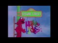 My Own Sesame Street Home Video Logo Variants 1996 2001