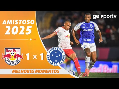 Gols e lances de Red Bull Bragantino x Cruzeiro