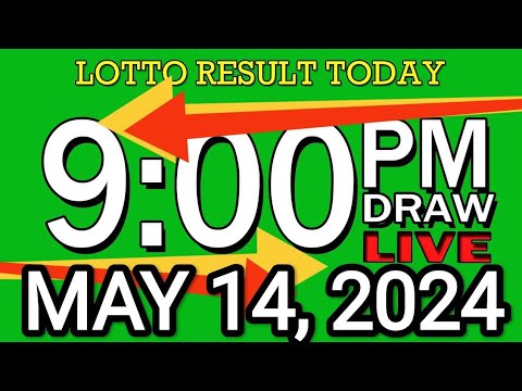 LIVE 9PM LOTTO RESULT TODAY MAY 14, 2024 #2D3DLotto #9pmlottoresultmay14,2024 #swer3result