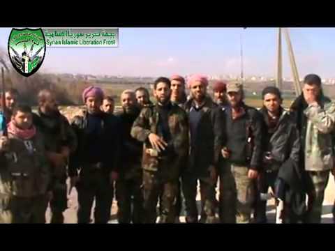 لقاء مع أحد القادة العسكريين في لواء النصر يشرح التطورات  العسكرية في جبهة حي الشيخ سعيد