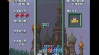 Tetris 3 - Classic Standard Mode - Stage 0 To 6 (Gameplay)