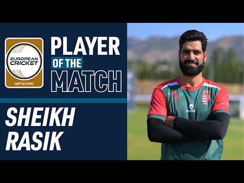 POTM Final: S.Rasik - HUN vs GIB | ECN Continental Cup T20I | 26 May 2024 | ECN24.021