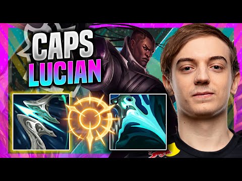 CAPS TRIES SOME LUCIAN WITH GALEFORCE! - G2 Caps Plays Lucian MID vs Zed! | Season 11
