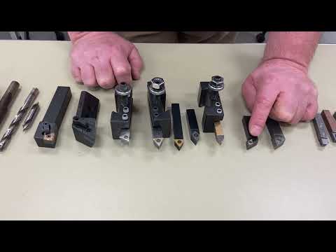 Cutting tools used on the lathe