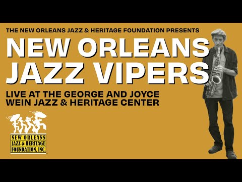 Jazz & Heritage Fall Concert Series: The New Orleans Jazz Vipers