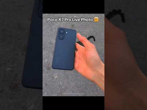 Poco X7 Pro's features are endless 😍🔥#pocox7pro #camera #livephoto #pocox6pro5g