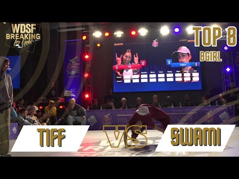 BGIRL TIFF VS BGIRL SWAMI | TOP 8 | WDSF PAN AMERICAN BREAKING CHILE 2023