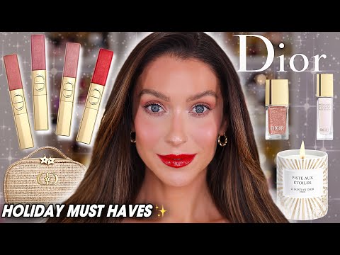 DIOR HOLIDAY MAKEUP 2025 | Collection Review, Swatches & First Impressions 💄✨ | Erin Nicole TV