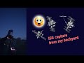ISS Captured Through My Backyard Telescope Don T Miss The New Spacewalk Video