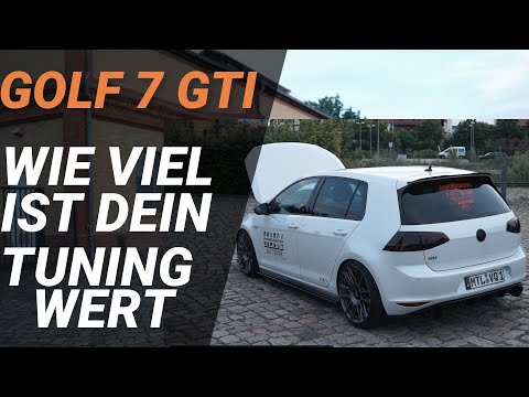 GOLF 7 GTI WIE VIEL IST DEIN TUNING WERT?! der KFZ DRIPCHECK