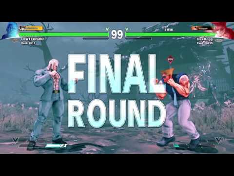 STREET FIGHTER V MONEY MATCH! - DeeDogg vs Lowti3rg0d