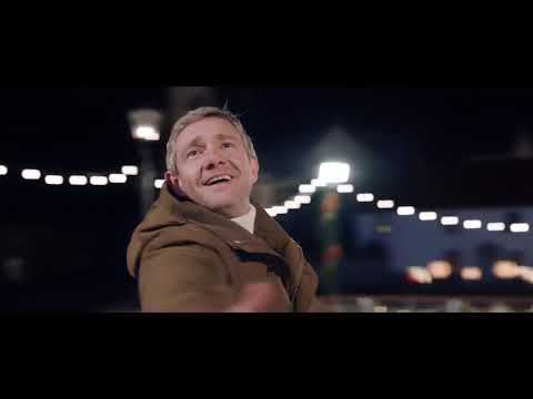 Martin Freeman in the Christmas ad for Vodafone UK- Glide Through Christmas