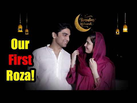 Our First Sehri 😍! RAMADAN MUBARAK💞✨| Areej Noman | MR NOMAN ALEEM VLOGS #nomeej