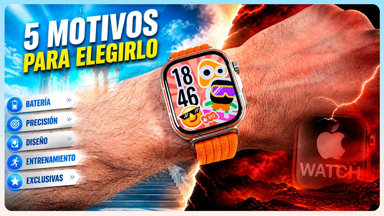 Las 5 CLAVES que HACEN OLVIDAR al APPLE Watch con el Huawei WATCH Fit 5 PRO