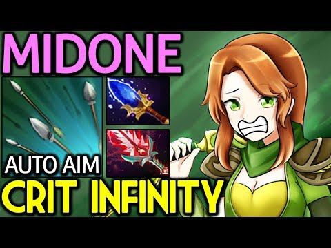MidOne [Windranger] Insane Auto Aim with Infinity Crit 7.14 Dota 2