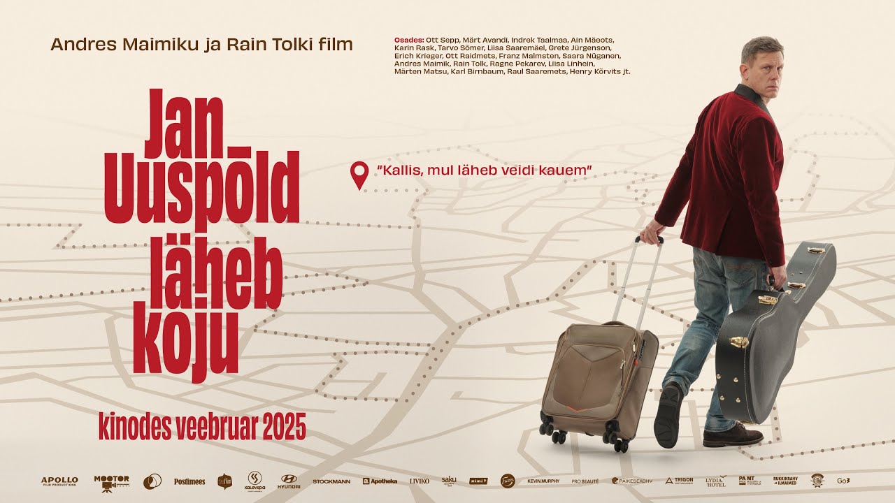 Mängufilm "Jan Uuspõld läheb koju" ehk JULK treiler - kinodes üle-Eesti Veebruar 2025