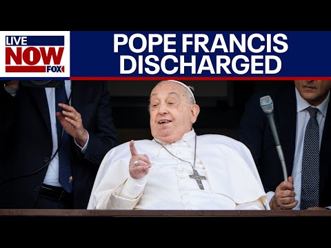 Video | Pope Francis returns to Vatican after being discharged from hospital | LiveNOW from FOX