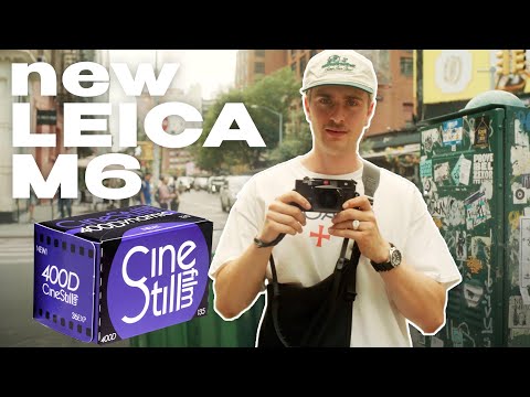 Mit der neuen Leica M6 in New York City (Cinestill 400d)