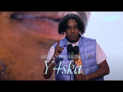 Vinnare Årets Nykomling: Y4ska (Grammis 2025)
