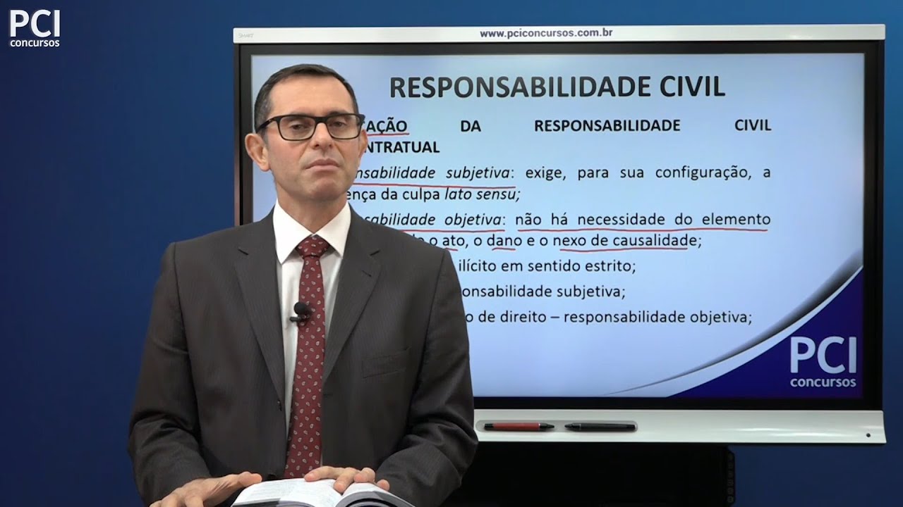 Aula 44 - Responsabilidade Civil - Subjetiva e Objetiva