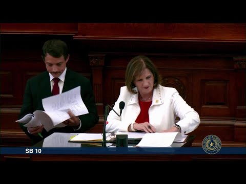 Ten Commandments bill exchange between Rep. Talarico and Rep. Noble