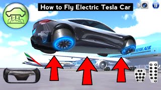 How to Get the Flying Tesla - 3D Driving Class - Android Gameplay - NEW Update Version 26.50