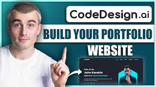 How to Use CodeDesign AI to Build a Personal Portfolio Website (No Coding Needed)