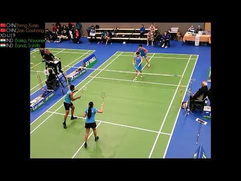 Day 1, Wednesday February 27, Court 4, Yonex Dutch Junior International 2019