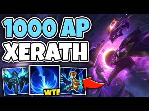 DON'T GET HIT BY A 1000 AP XERATH OR YOU'LL GET ONE SHOT! - League of Legends