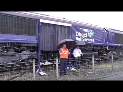 66301 Naming Ceremony @ Carlisle Kingmoor Depot 22-07-17