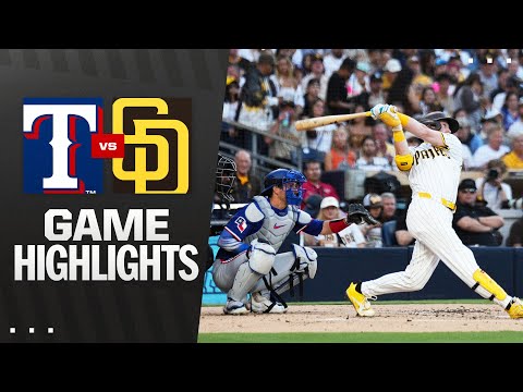Padres vs. Rangers Game Highlights (7/5/25) | MLB Highlights