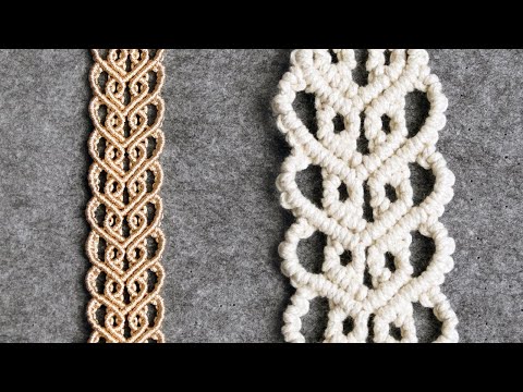 WAVY CELTIC HEART PATTERN MACRAME BRACELET TUTORIAL PULSERA MACRAMÉ