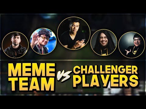 Shiphtur | MEME TEAM vs. CHALLENGER PLAYERS (ft. Imaqtpie, Dyrus, Scarra, Voyboy, and others)