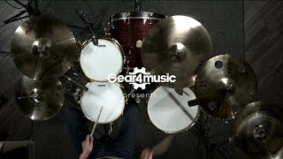 Video thumbnail for SJC Drums Providence 22" 3pc Shell Pack, Merlot Ripple, Brass HW | Gear4music demo by Gear4music Guitars