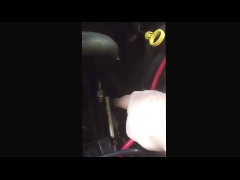 1997 K2500 Suburban duel air orifice tube location