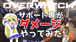 【オーバーウォッチ】サポ専がダメージやってみた！ULTを通す秘訣!!【Vtuber】
