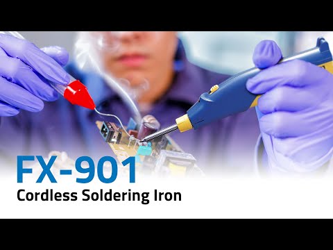 The HAKKO FX-901 Soldering Iron by Sei and Kai — Video by American Hakko