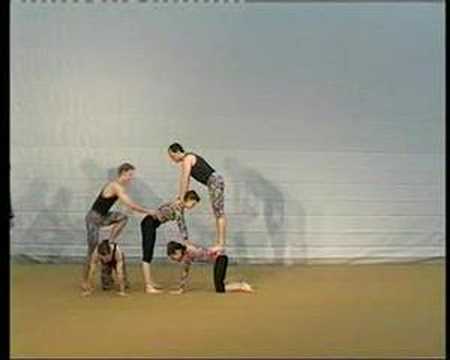 Akrobatik 2 - Dynamische Bodenakrobatik, Pyramiden