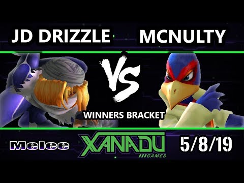 S@X 301 SSBM - JD Drizzle (Sheik) Vs. McNutly (Falco) - Smash Melee Winners Round 2